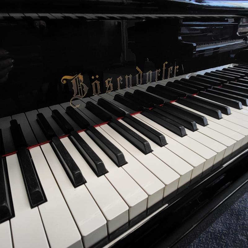 Bosendorfer 190 grand Piano in black polyester – Gallery image – Roberts Pianos Oxford