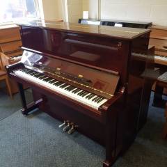 Boston UP-126E upright Piano in Polyester – Inventory thumbnail – Roberts Pianos Oxford