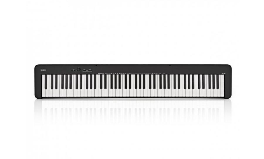 Casio CDP-S100 digital Piano in satin black – Gallery image – Roberts Pianos Oxford