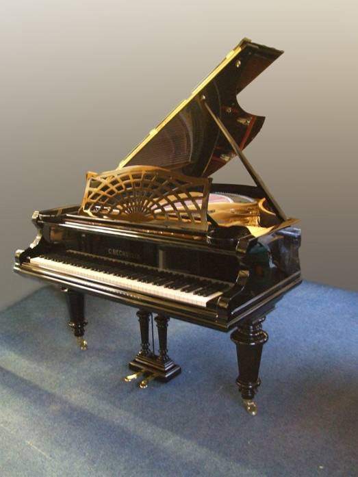 Bechstein V grand Piano in bright black – Inventory thumbnail – Roberts Pianos Oxford