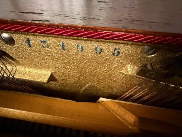 Erard upright Piano in Mahogany – Inventory thumbnail – Roberts Pianos Oxford