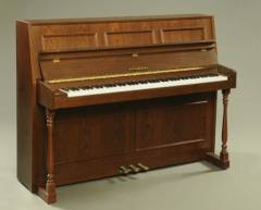 Fazer 109 upright Piano in satin oak – Inventory thumbnail – Roberts Pianos Oxford