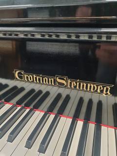 Grotrian Steinweg 200 grand Piano in black – Inventory thumbnail – Roberts Pianos Oxford