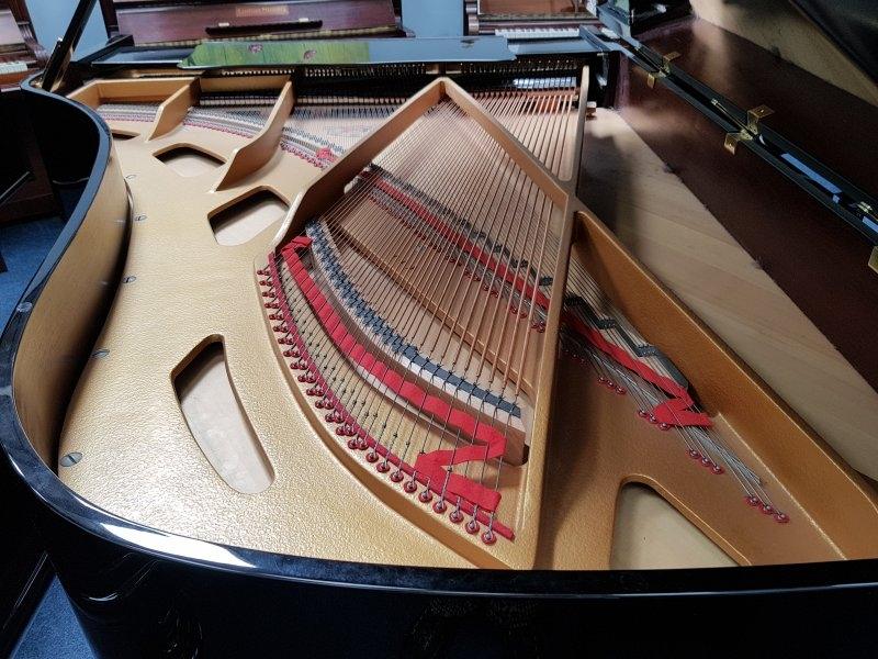 Grotrian Steinweg 223 grand Piano in Black Polyester – Gallery image – Roberts Pianos Oxford
