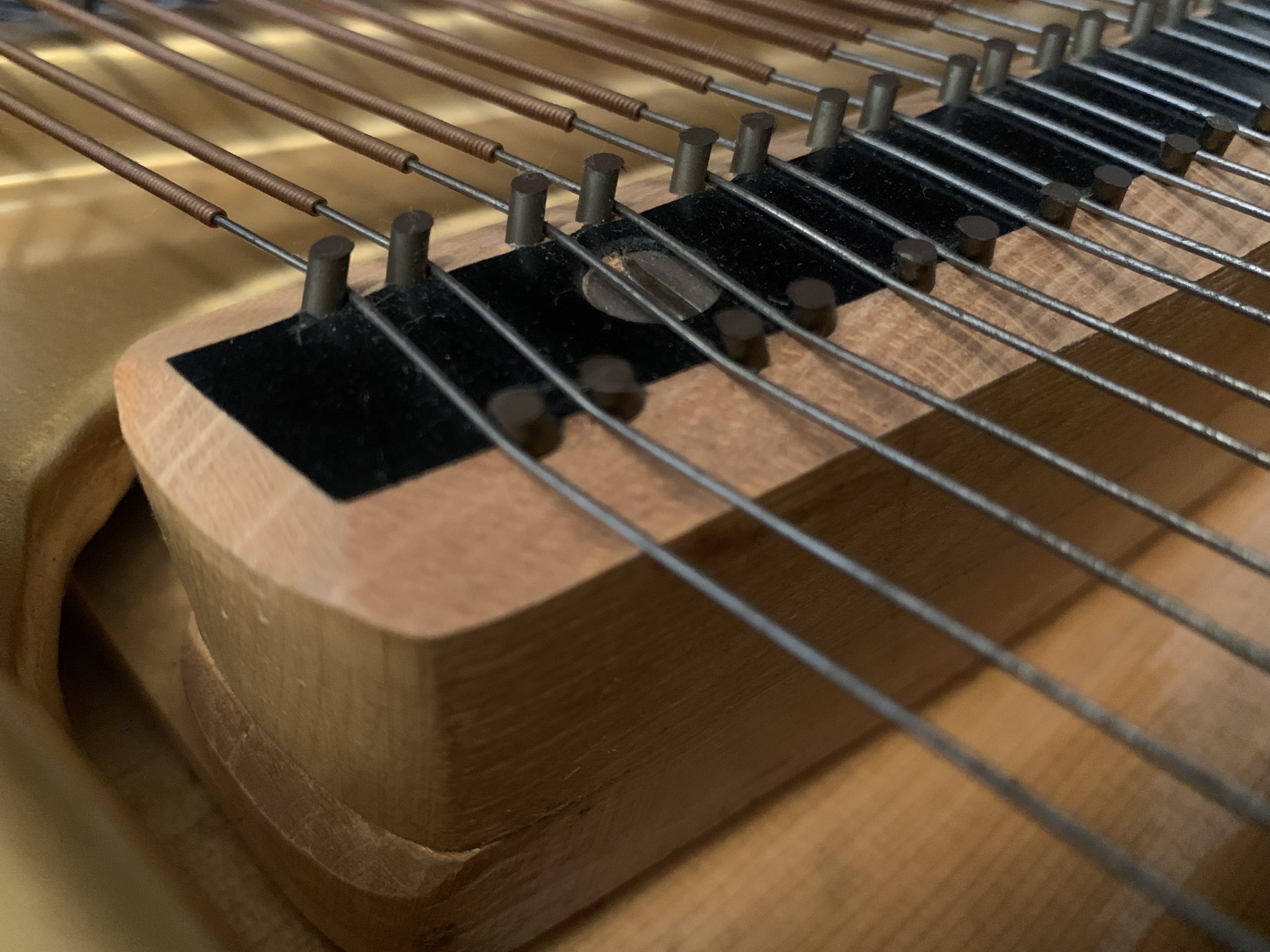 Hofmann & Czerny 150 grand Piano in bright walnut – Gallery image – Roberts Pianos Oxford