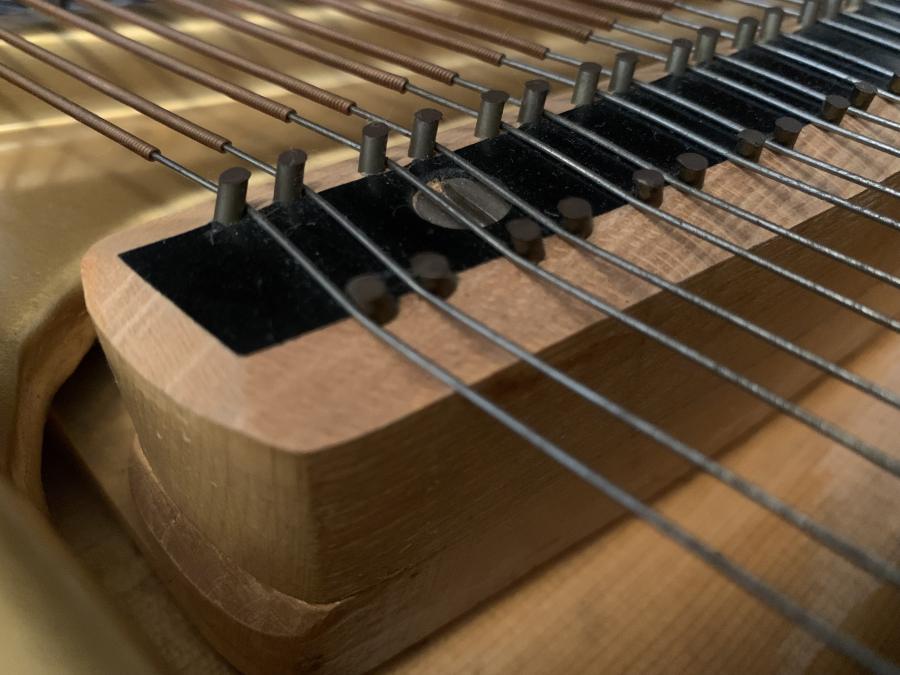 Hofmann & Czerny 150 grand Piano in bright walnut – Gallery image – Roberts Pianos Oxford