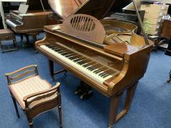 Ibach 163 grand Piano in walnut – Inventory thumbnail – Roberts Pianos Oxford
