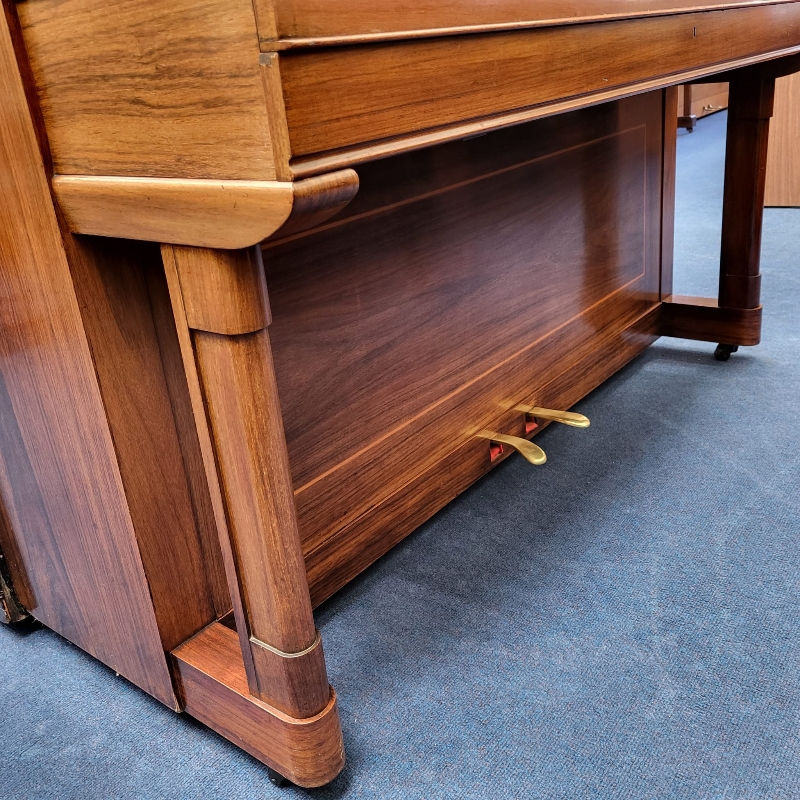 Kaps upright Piano in Walnut – Gallery image – Roberts Pianos Oxford