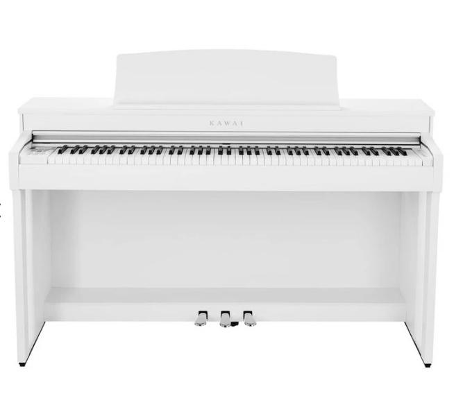 Kawai CN39 digital Piano in satin white – Featured image – Roberts Pianos Oxford
