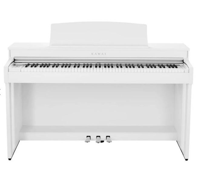 Kawai CN39 digital Piano in satin white – Featured image – Roberts Pianos Oxford