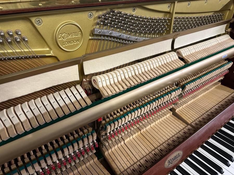 Kemble 120 upright Piano in Mahogany satin – Gallery image – Roberts Pianos Oxford