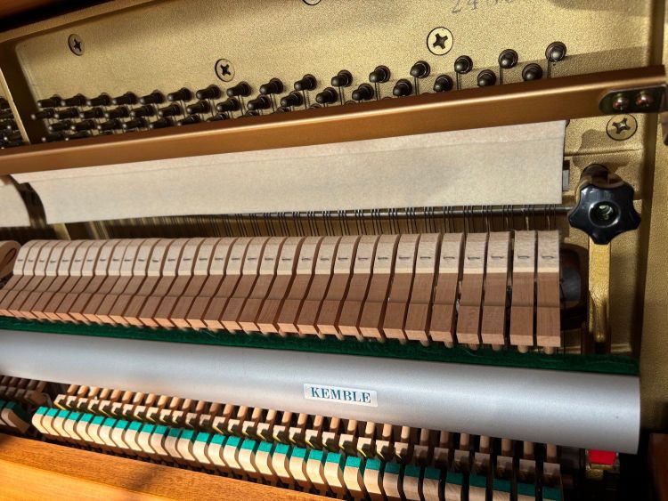 Kemble Prestige upright Piano in Walnut – Gallery image – Roberts Pianos Oxford