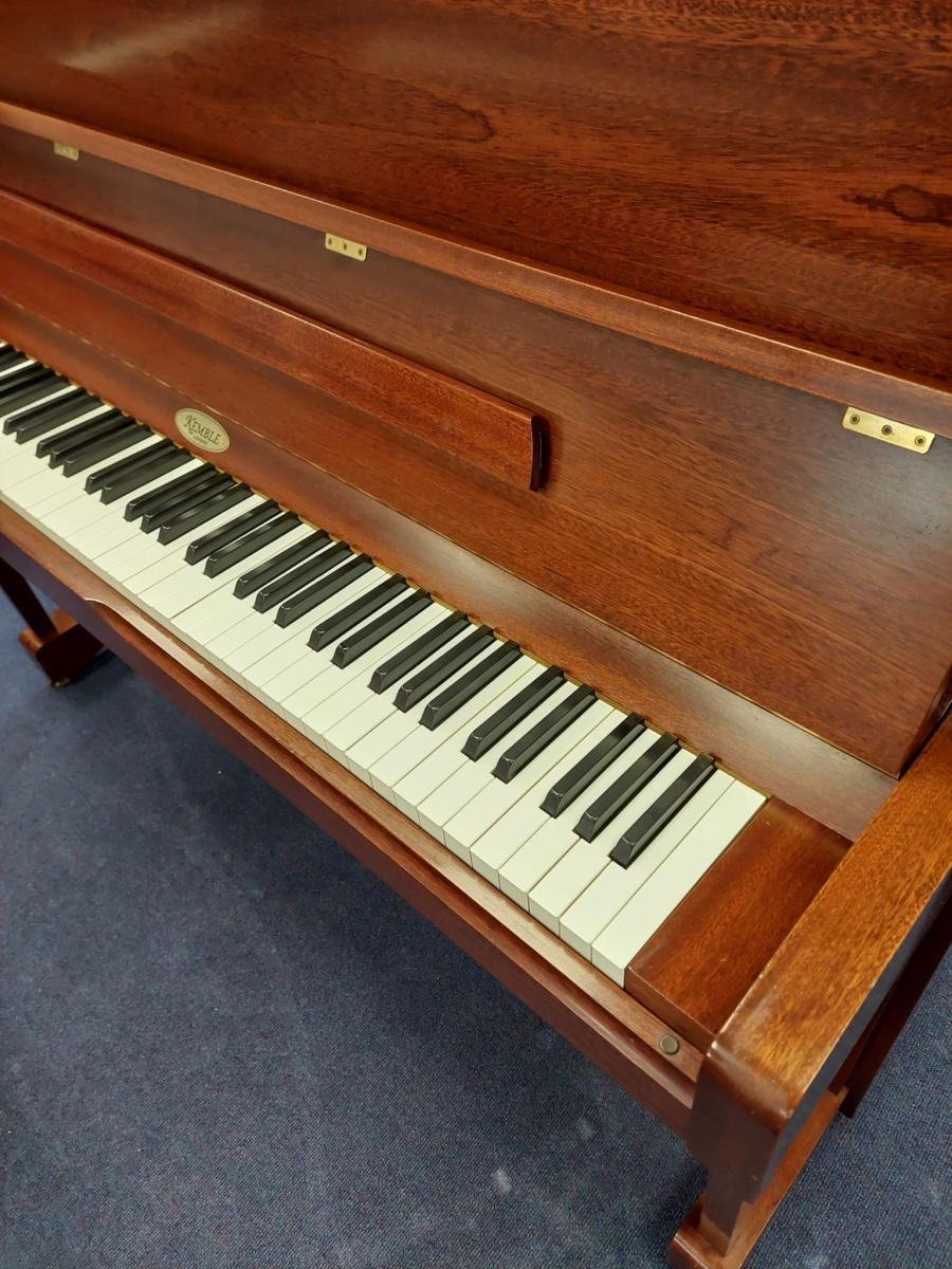 Kemble 120 upright Piano in Mahogany satin – Gallery image – Roberts Pianos Oxford