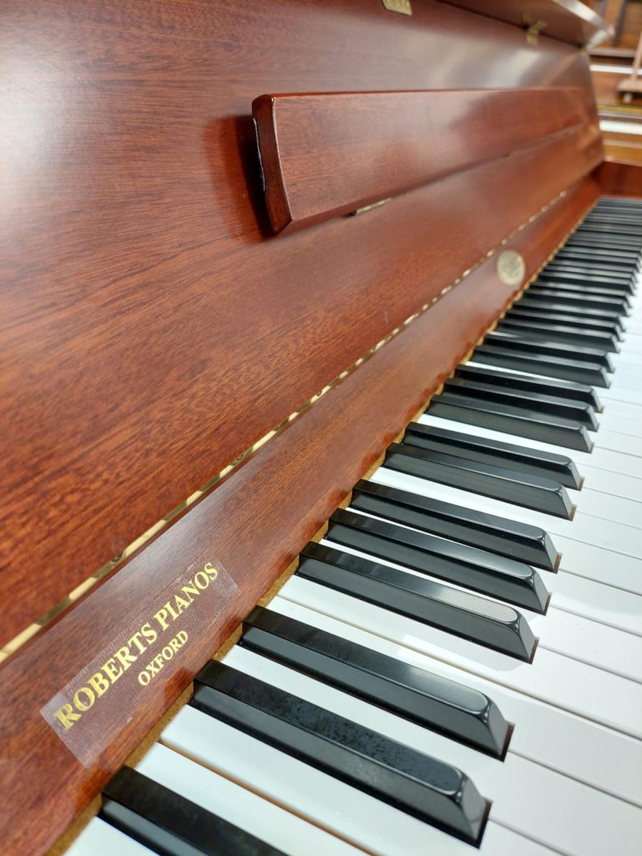 Kemble 120 upright Piano in Mahogany satin – Gallery image – Roberts Pianos Oxford