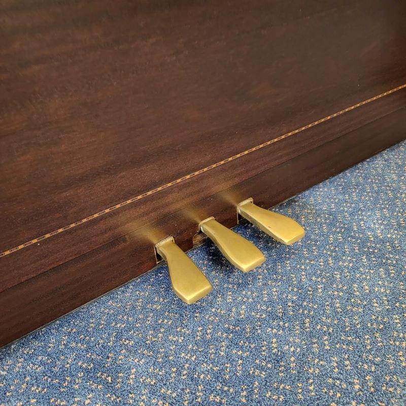 Kemble Oxford upright Piano in matt dark rosewood – Gallery image – Roberts Pianos Oxford