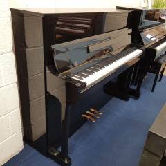 Klug & Sperl 118 upright Piano in bright black – Inventory thumbnail – Roberts Pianos Oxford