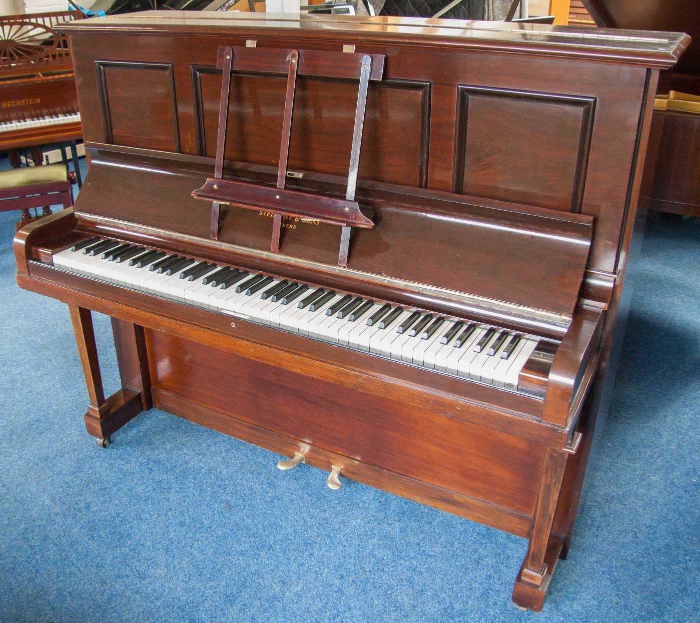 Steinway upright Piano in Rosewood – Featured image – Roberts Pianos Oxford