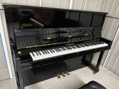 Pleyel upright Piano in Black polyester – Inventory thumbnail – Roberts Pianos Oxford