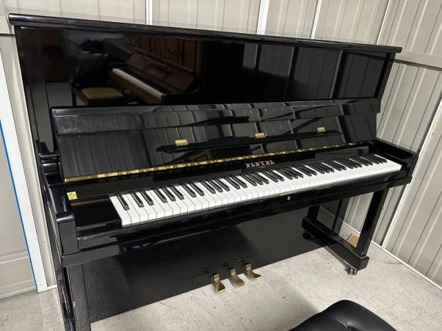 Pleyel upright Piano in Black polyester – Inventory thumbnail – Roberts Pianos Oxford