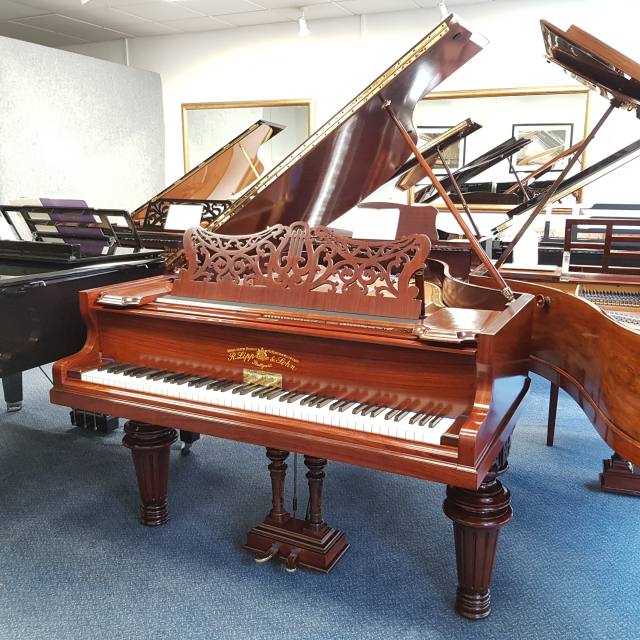 Lipp 175 grand Piano in rosewood – Inventory thumbnail – Roberts Pianos Oxford