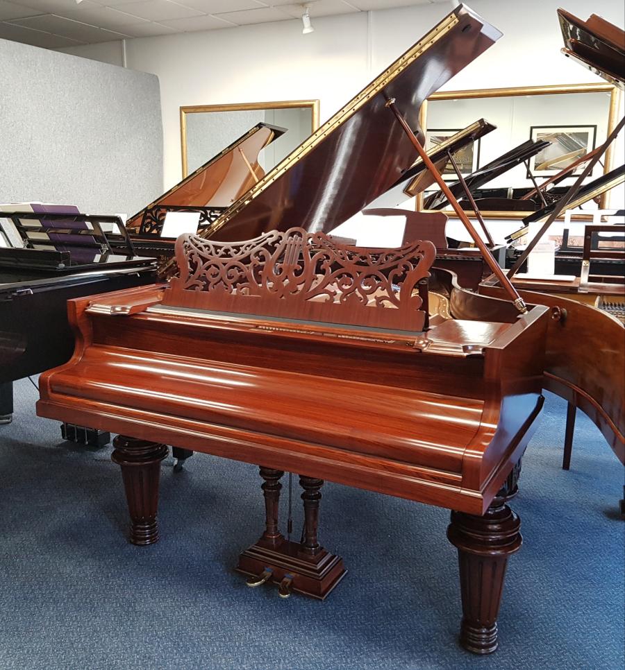 Lipp 175 grand Piano in rosewood – Gallery image – Roberts Pianos Oxford