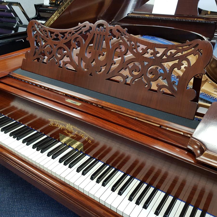 Lipp 175 grand Piano in rosewood – Gallery image – Roberts Pianos Oxford