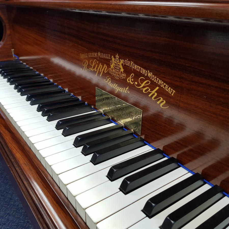 Lipp 175 grand Piano in rosewood – Gallery image – Roberts Pianos Oxford