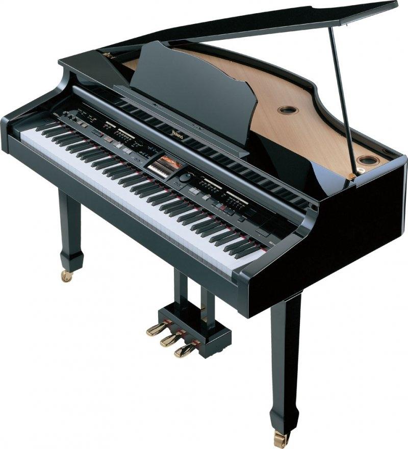 Roland KR 115 digital Piano in black – Gallery image – Roberts Pianos Oxford