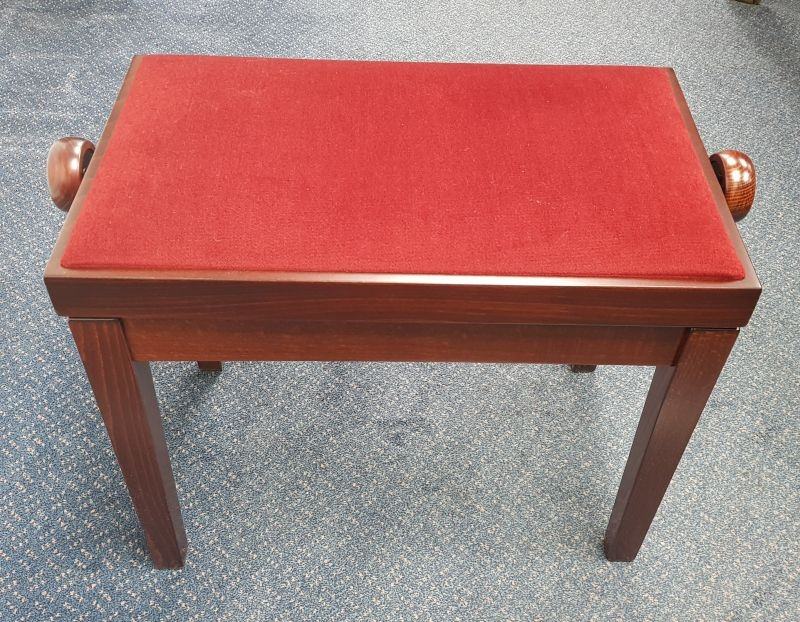 Hidrau Toledo Stool stool Piano in Mahogany Burgh – Featured image – Roberts Pianos Oxford