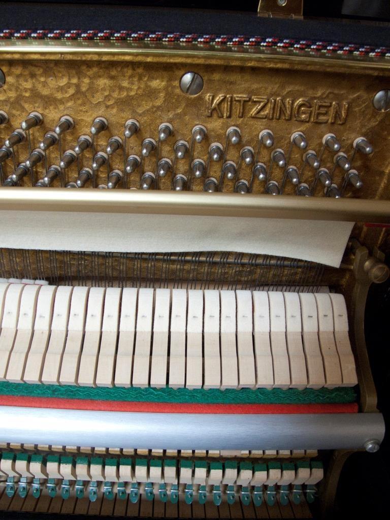 Seiler upright Piano in Black Polyester – Gallery image – Roberts Pianos Oxford