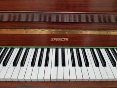 Spencer upright Piano in Mahogany – Inventory thumbnail – Roberts Pianos Oxford
