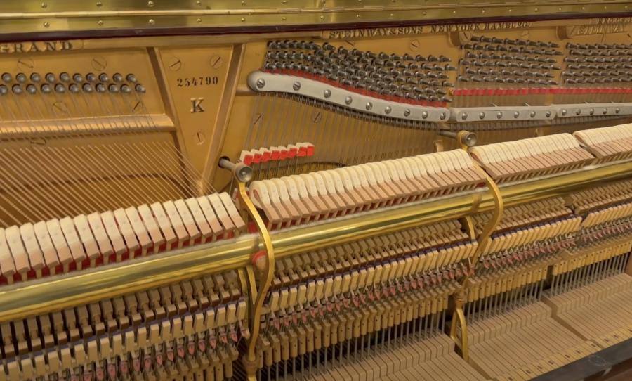 Steinway K upright Piano in rosewood – Gallery image – Roberts Pianos Oxford