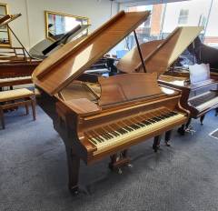 Steinway S grand Piano in mahogany – Inventory thumbnail – Roberts Pianos Oxford