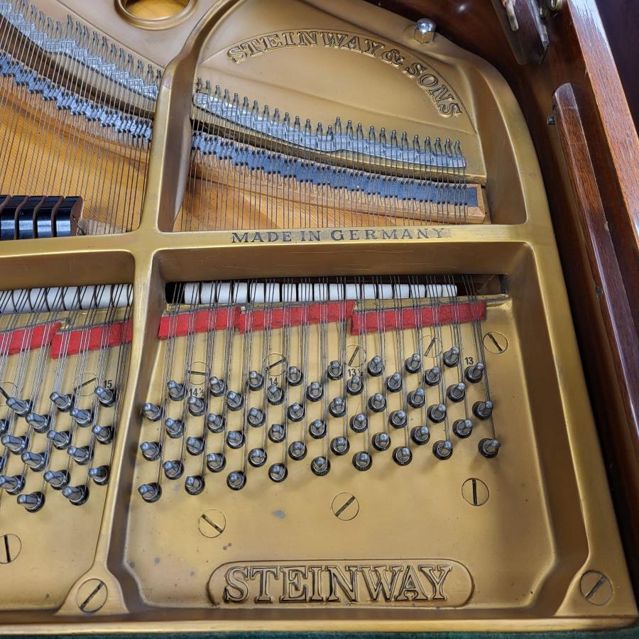 Steinway S grand Piano in mahogany – Gallery image – Roberts Pianos Oxford