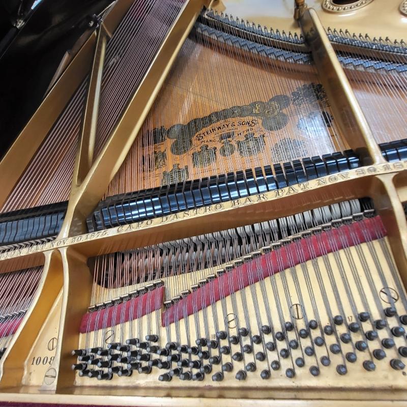 Steinway Model A (zero) grand Piano in light and medium rosewood – Gallery image – Roberts Pianos Oxford