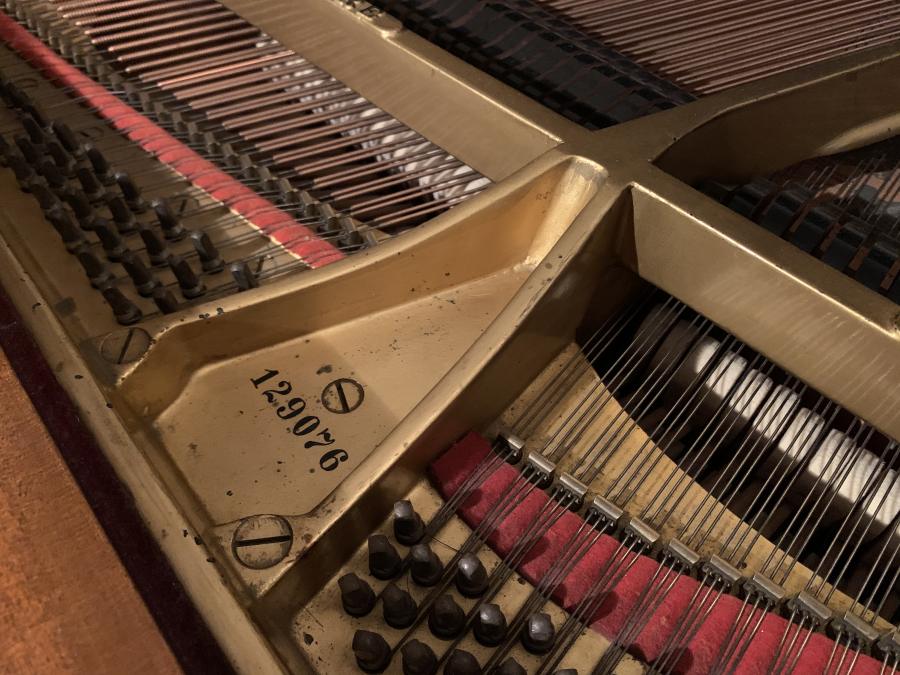 Steinway model O grand Piano in mahogany – Gallery image – Roberts Pianos Oxford