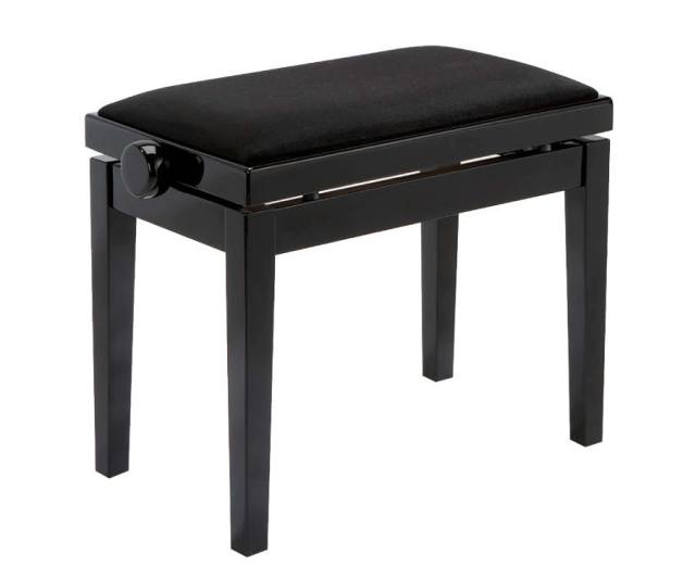 Hidrau Toledo Stool stool Piano in Bright black – Inventory thumbnail – Roberts Pianos Oxford