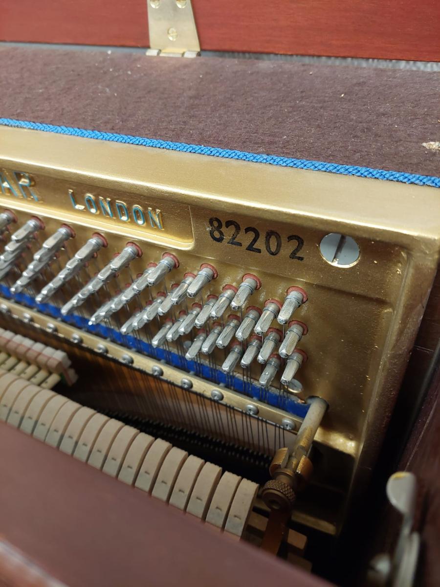 Welmar 110 upright Piano in Mahogany – Gallery image – Roberts Pianos Oxford