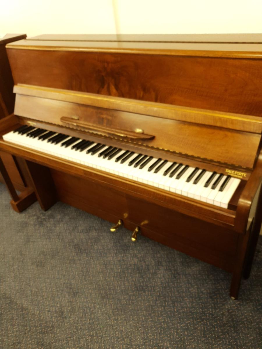 Welmar A2 upright Piano in walnut satin – Gallery image – Roberts Pianos Oxford