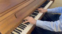 Welmar upright Piano in mahogany – Inventory thumbnail – Roberts Pianos Oxford