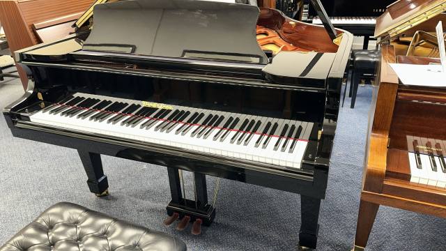 Wendl & Lung 161 grand Piano in black – Inventory thumbnail – Roberts Pianos Oxford