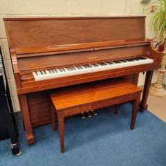 Yamaha P22 upright Piano in rosewood – Inventory thumbnail – Roberts Pianos Oxford