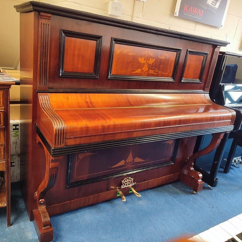 Kaps upright Piano in mahogany/rosewood – Gallery image – Roberts Pianos Oxford
