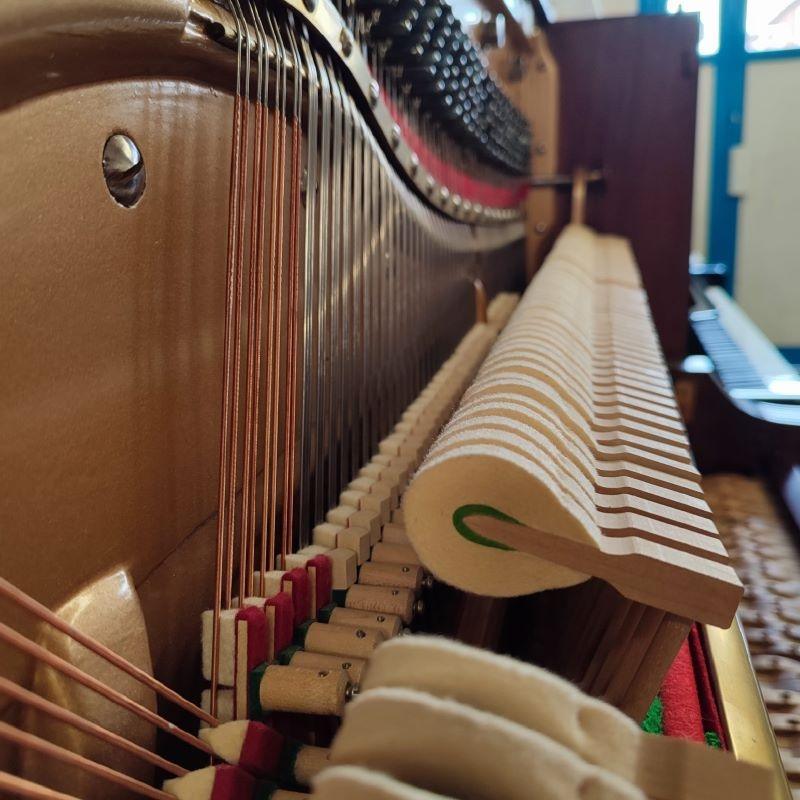 Kaps upright Piano in mahogany/rosewood – Gallery image – Roberts Pianos Oxford