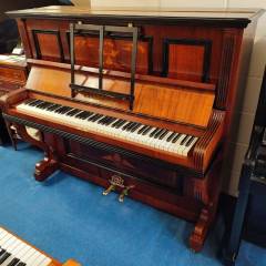 Kaps upright Piano in mahogany/rosewood – Inventory thumbnail – Roberts Pianos Oxford