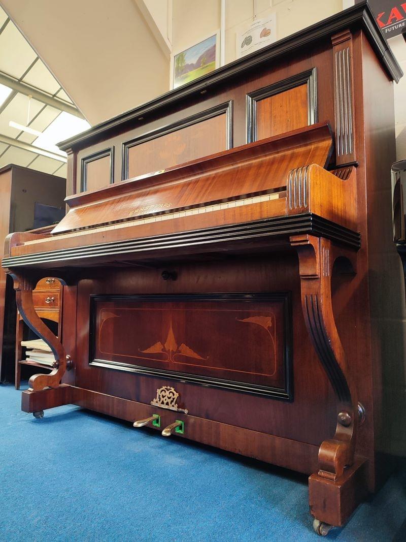 Kaps upright Piano in mahogany/rosewood – Gallery image – Roberts Pianos Oxford