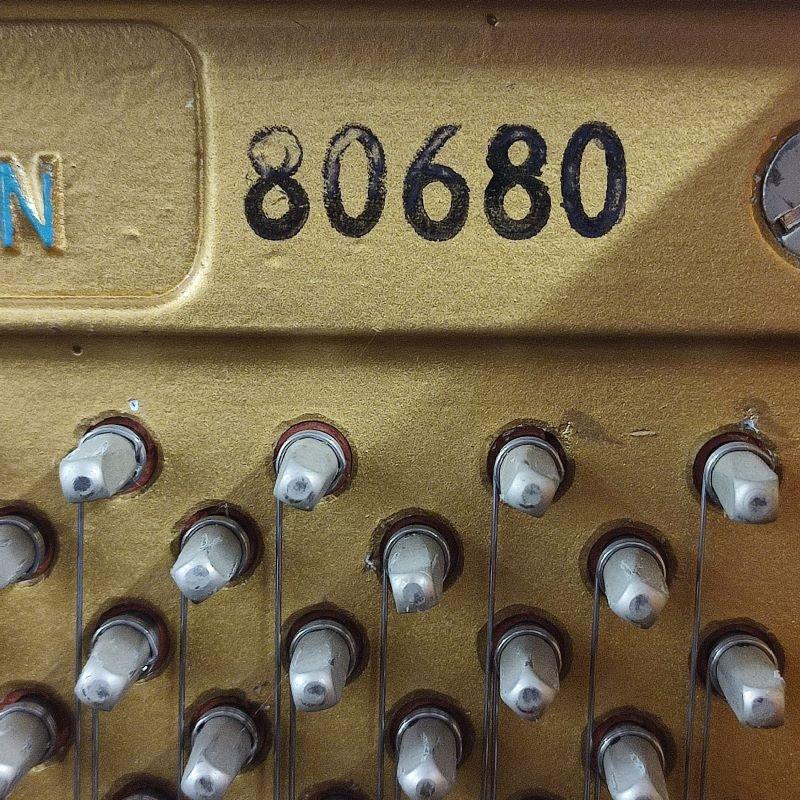 Welmar upright Piano in Mahogany – Gallery image – Roberts Pianos Oxford