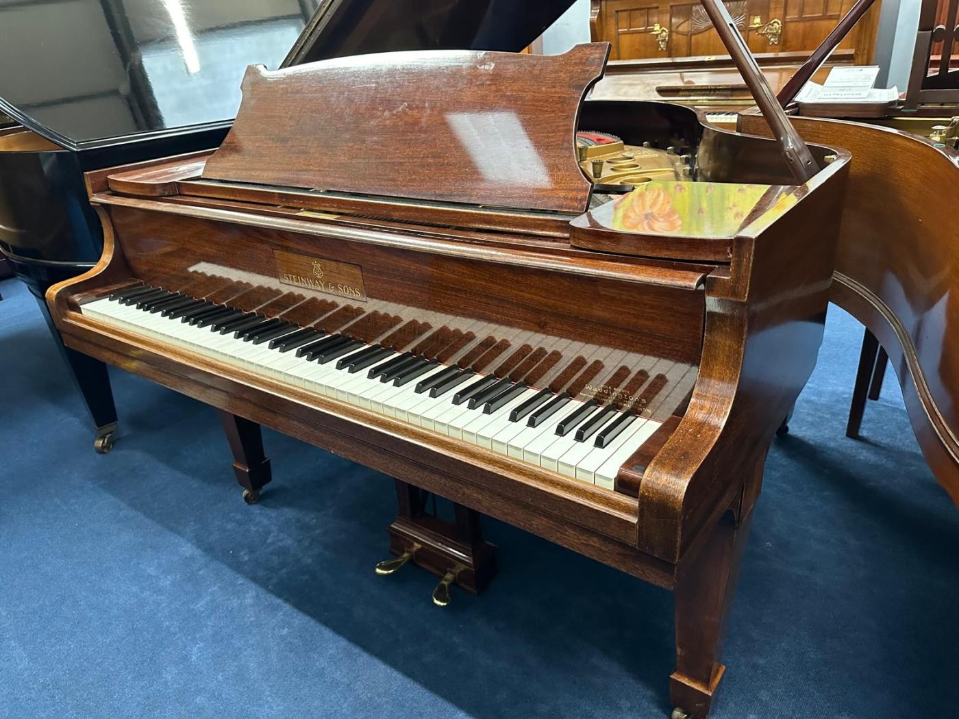 Steinway S grand Piano in Mahogany – Featured image – Roberts Pianos Oxford