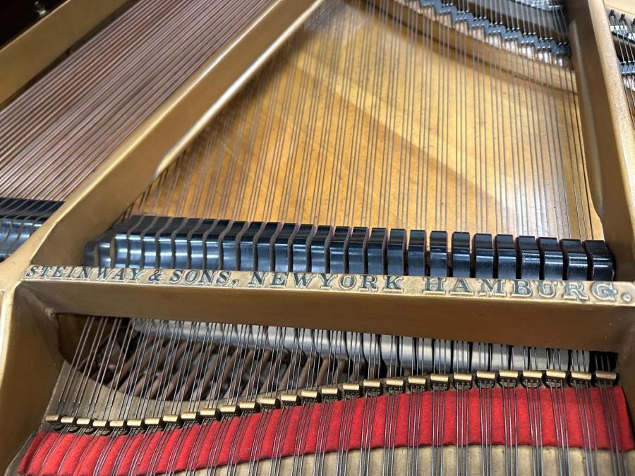 Steinway S grand Piano in Mahogany – Gallery image – Roberts Pianos Oxford