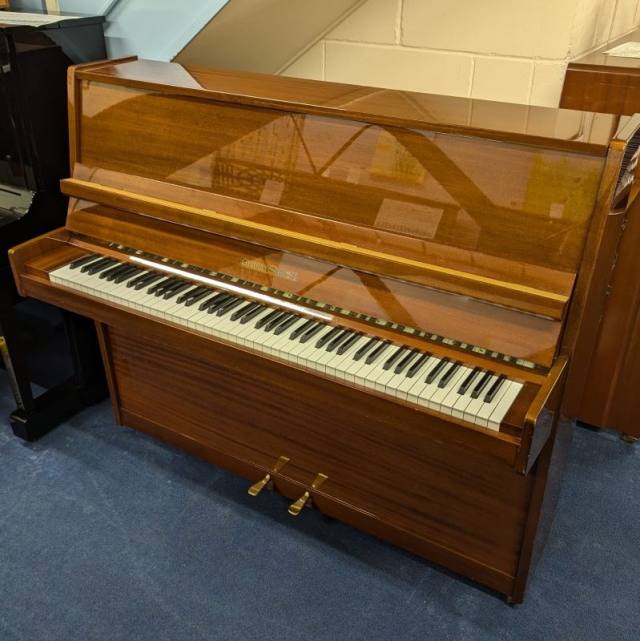 Grotrian Steinweg upright Piano in Mahogany – Sold piano – Roberts Pianos Oxford